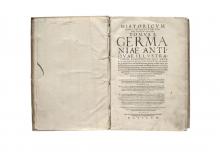 Historicum opus, in quatuor tomos divisum, quorum tomus I Germaniae antiquae illustrationem continet [...] LM-1, LM-2, LM-3